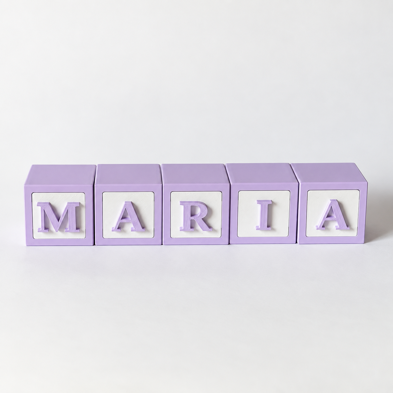 Cubos Decorativos com Nome