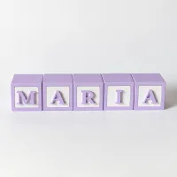 Cubos Decorativos com Nome personalizado