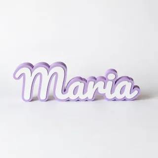Foto do produto Letreiro de Nome 3D