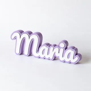 Foto do produto Letreiro de Nome 3D