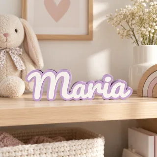 Foto do produto Letreiro de Nome 3D