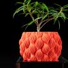 Vaso de Planta com Textura Ondulada - The Ripple
