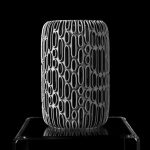 Vaso Escultural Decorativo Com Textura - Breach