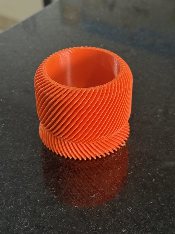 Vaso para Suculentas Mini com Prato de Drenagem - Slant