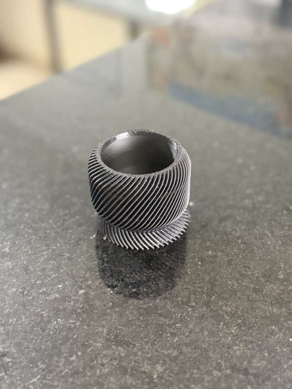 Vaso para Suculentas Mini com Prato de Drenagem - Slant