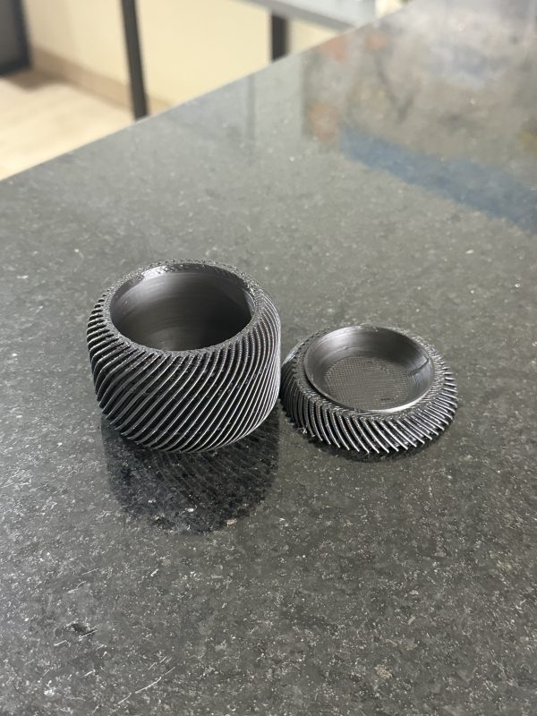 Vaso para Suculentas Mini com Prato de Drenagem - Slant