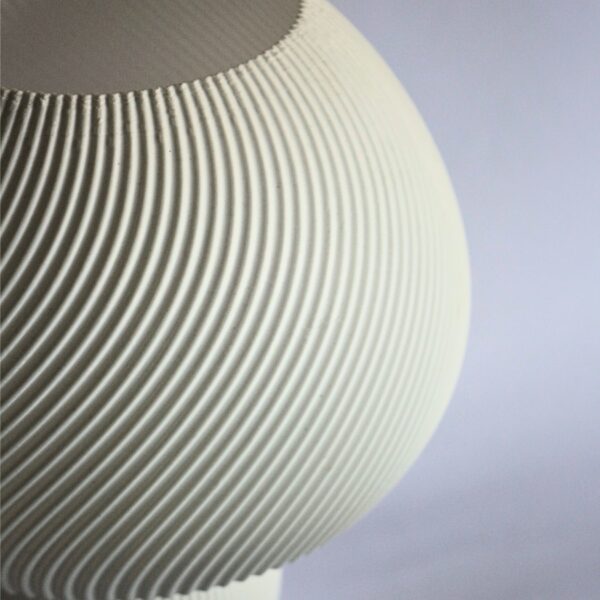 Luminária Cogumelo Ondulada Twist